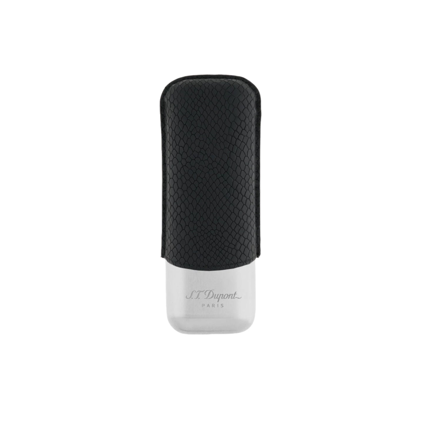 Dupont 2 Cigars Case Dragon Black