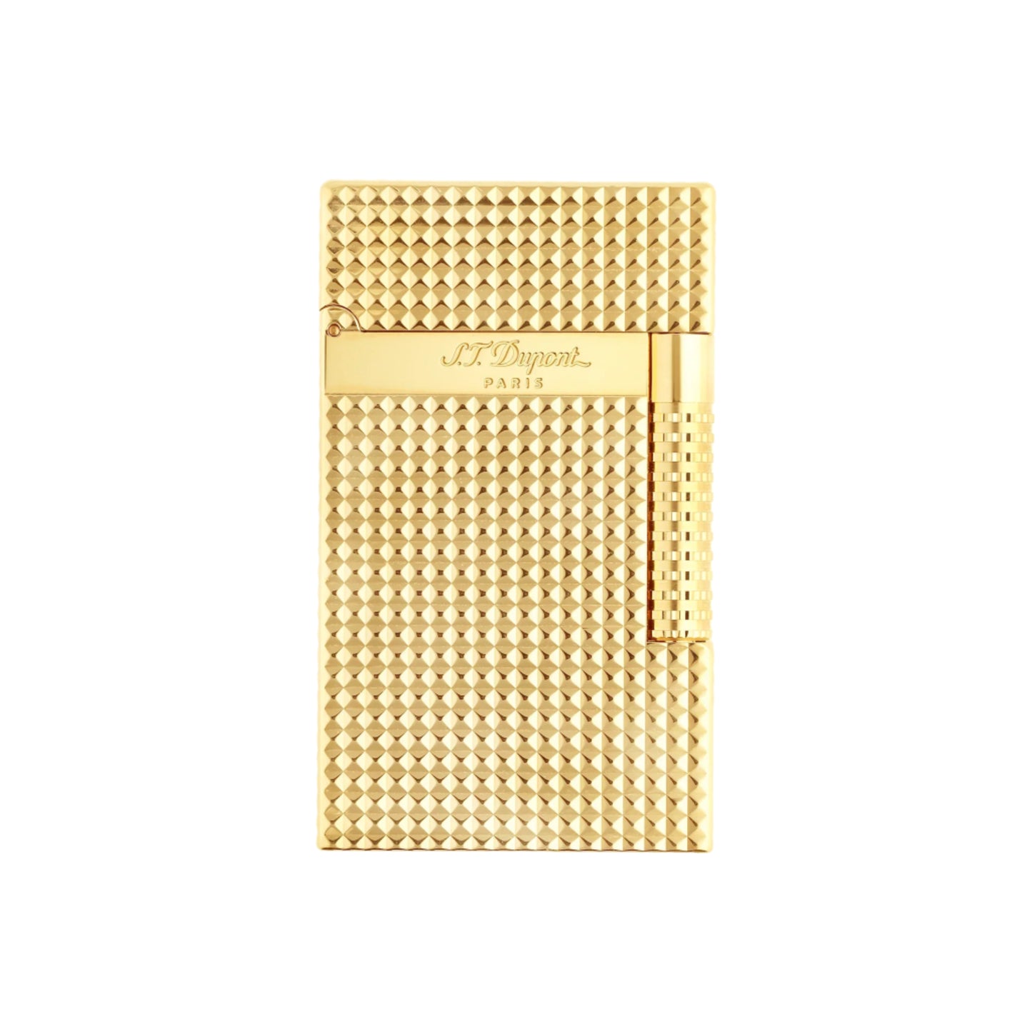 Dupont Le Grande Diamond Head Lighter Gold