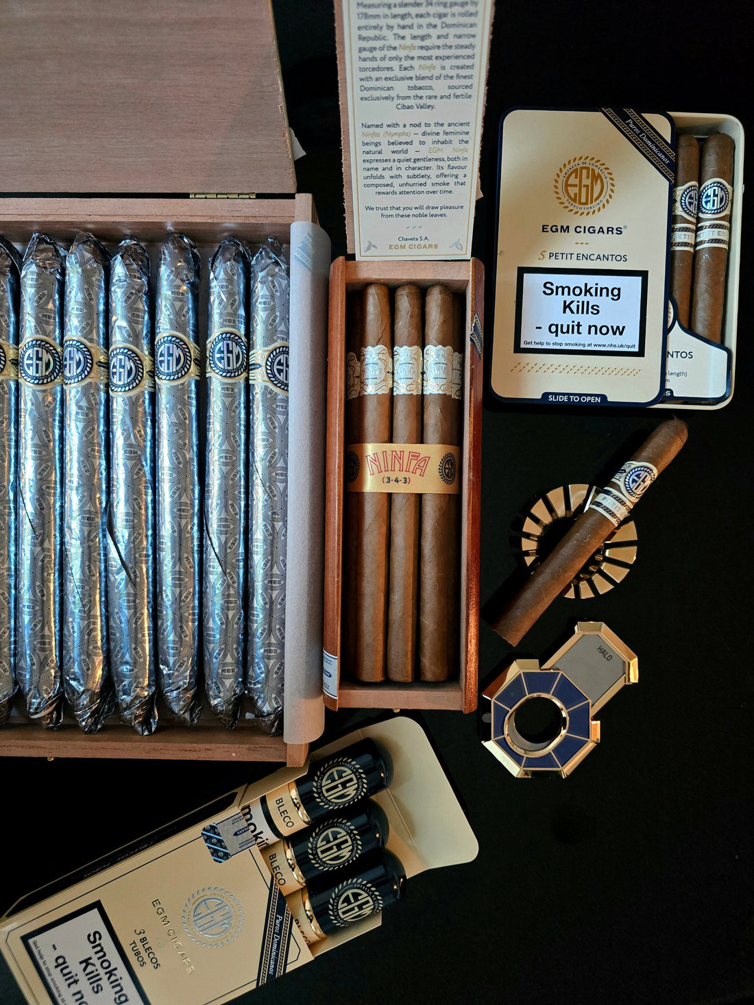 EGM Tubos Cigars: Discover the Blecos, Robustos & Tiburones