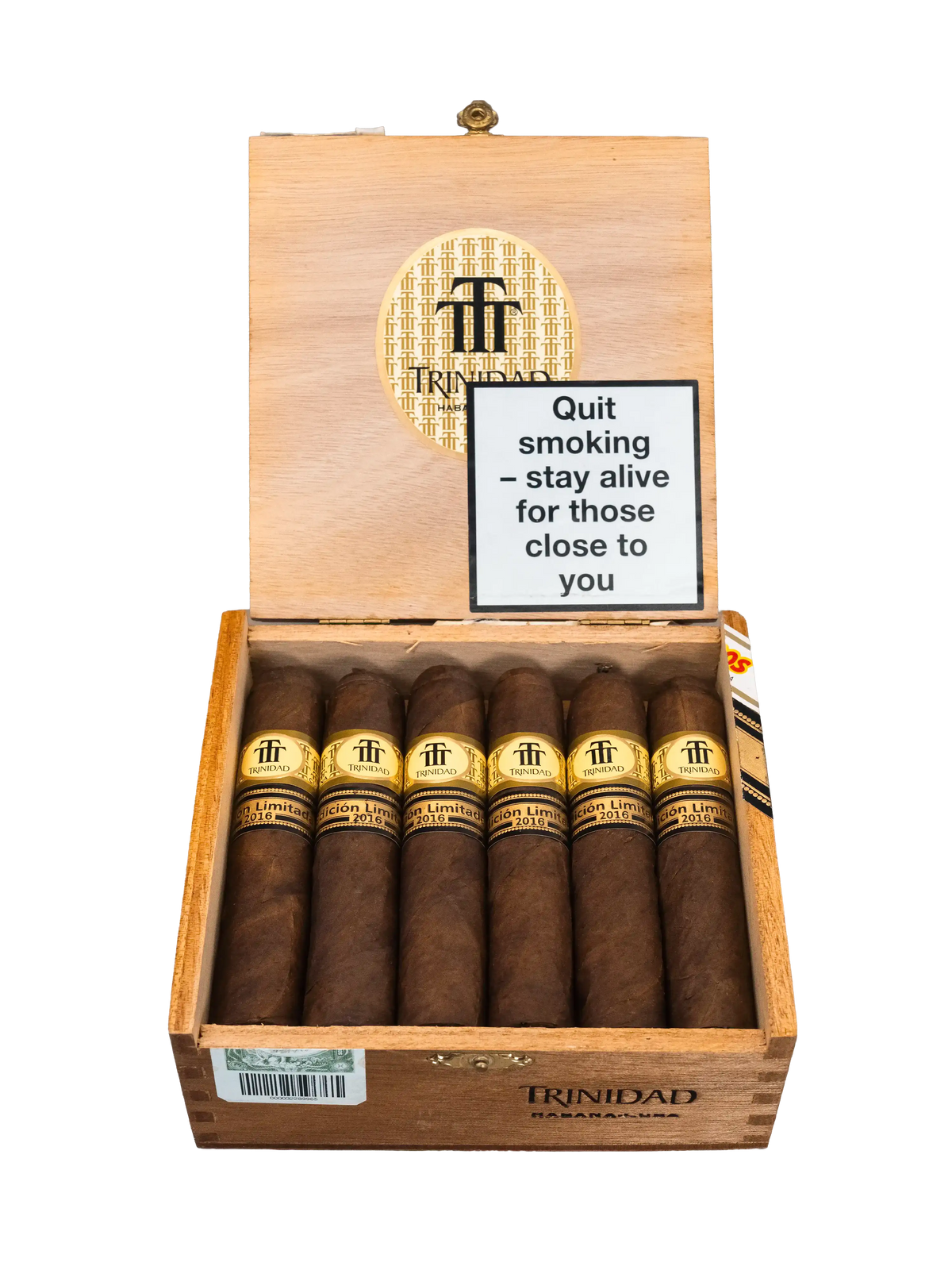 Trinidad Topes Limited Edition 2016 open box