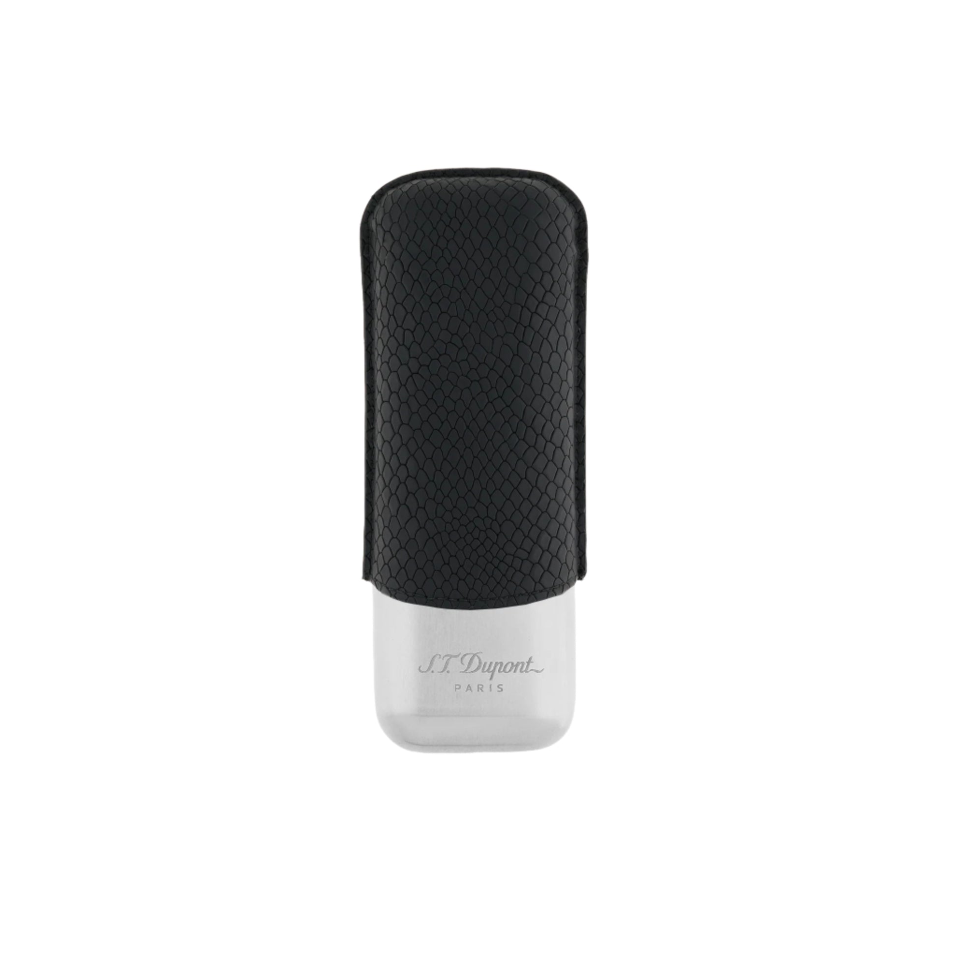 Dupont 2 Cigars Case Dragon Black